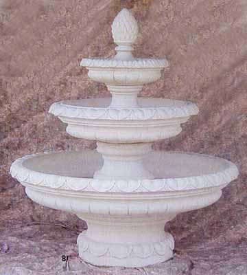  Garden Fountain, Cast Stone Garden Fountain Tiered Fountain for sale